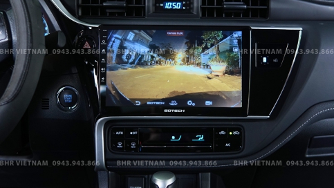 Màn hình DVD Android liền camera 360 Toyota Altis 2018 - nay | Gotech GT360 Plus